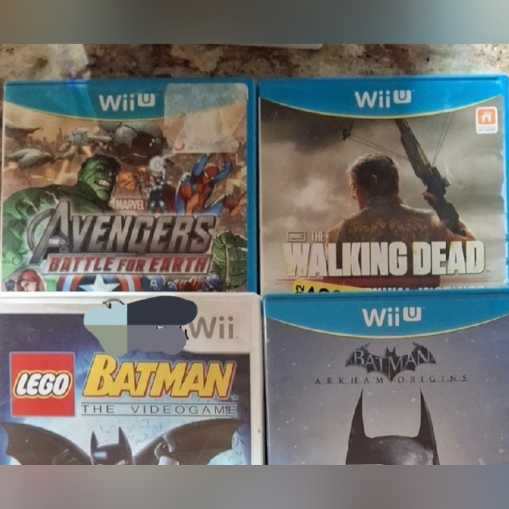 Wii U and Wii Bundle of Games